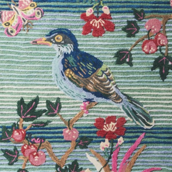 Nathalie Lete Sparrow Tufted Wool Rug * - Picture 4 of 15